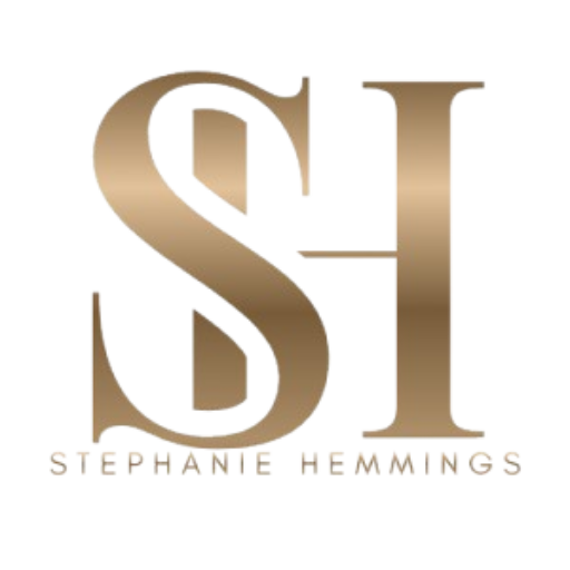 stephanie hemmings logo gold and bronze